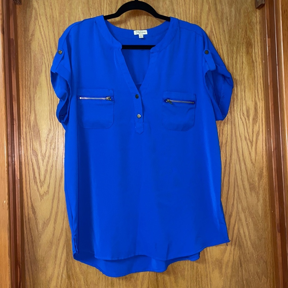Blue blouse